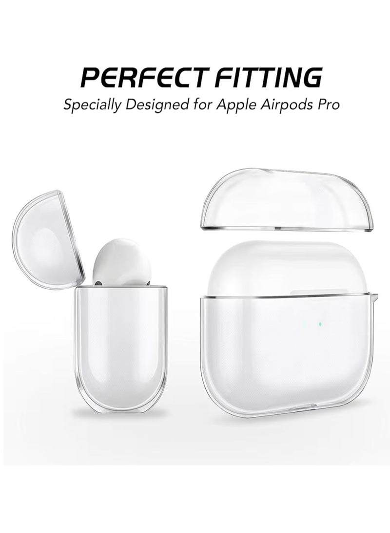 Case Clear Case for AirPods 3 (3rd Generation) with KeyChain – Transparent Protective Cover for Charging Case, Shockproof Scratch-Resistant Slim Fit with Easy Access to Charging Port - Image 2